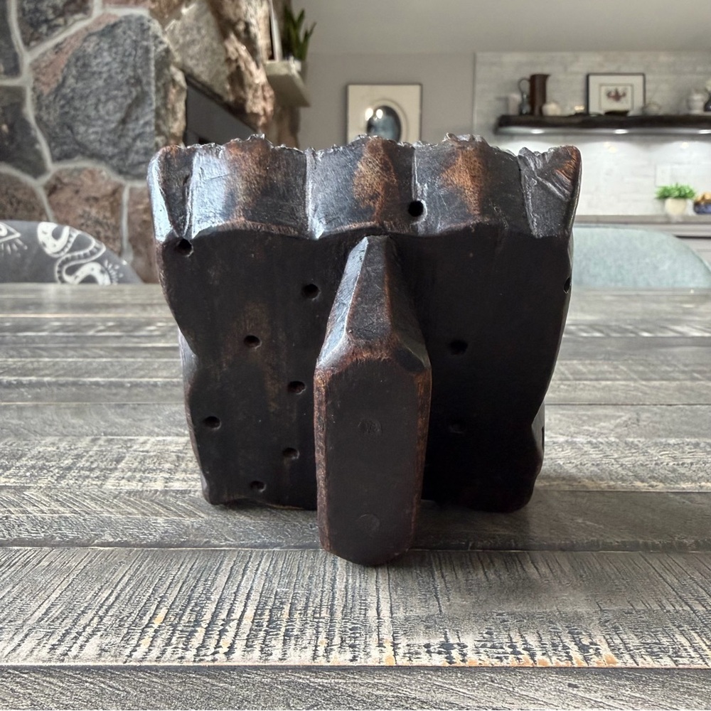Antique Hand Carved Wooden Printing Blocks - Picture 5 of 14